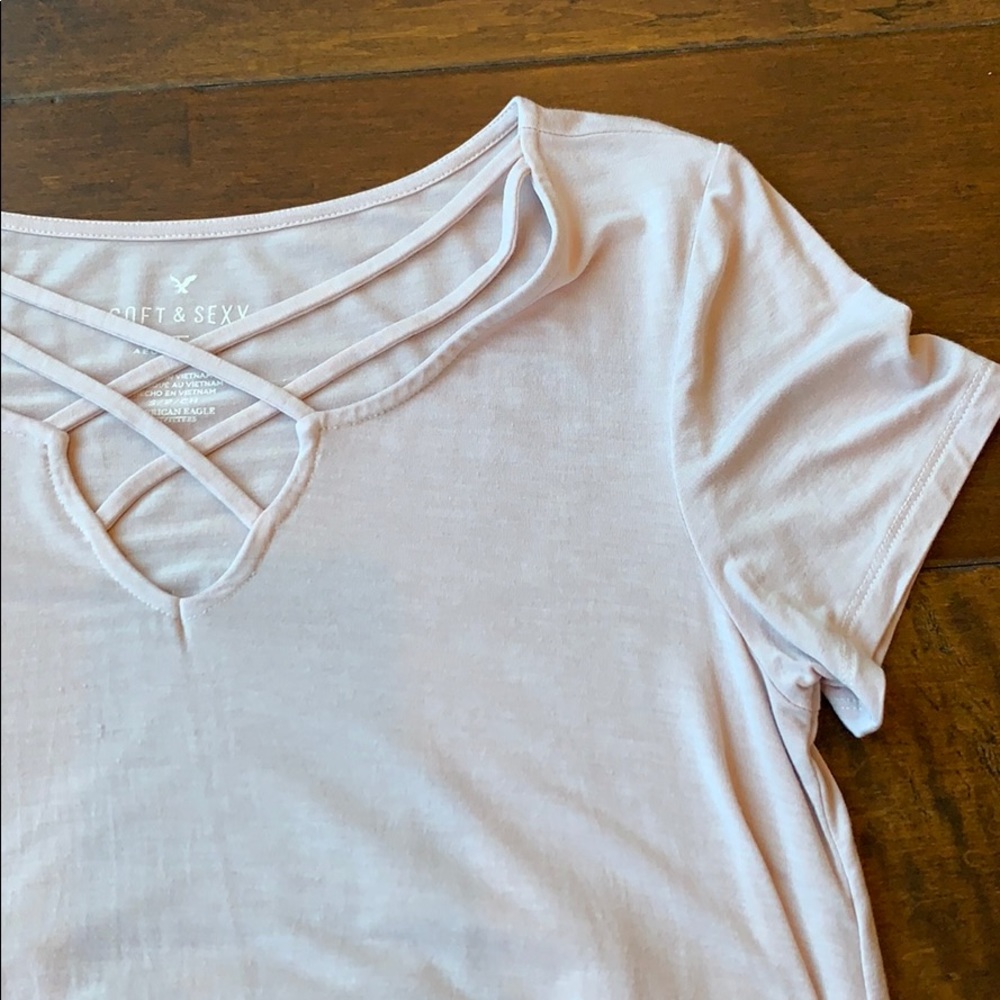 Pink soft and sexy tee